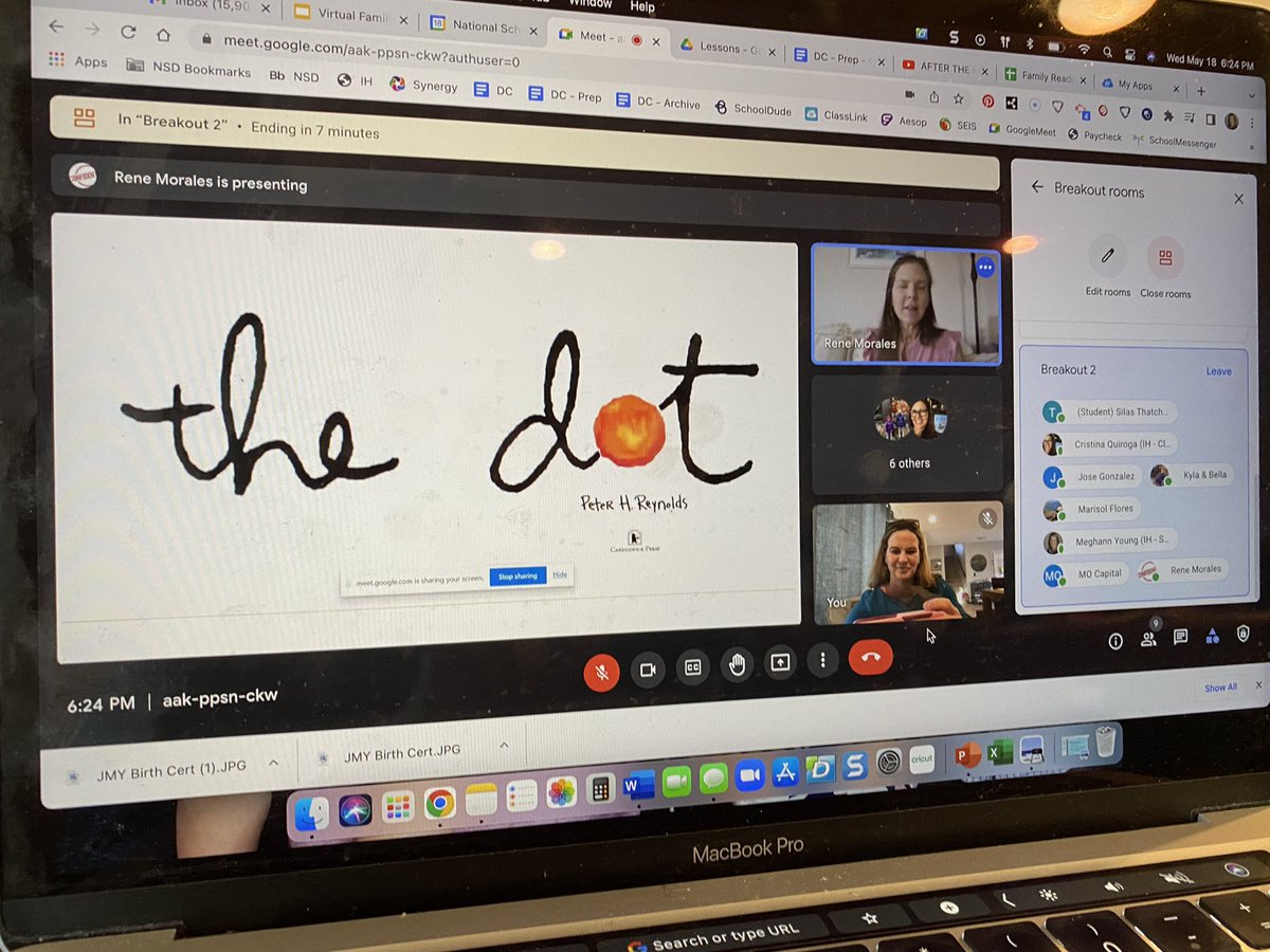 Such a fun night! Our first ever virtual family reading night! Thank you @breakiNCycles &amp; <a href="/KM97335038/">KM</a> and others for reading! 📚 👏 <a href="/ih_hawks/">Ira Harbison</a> #NSDnow