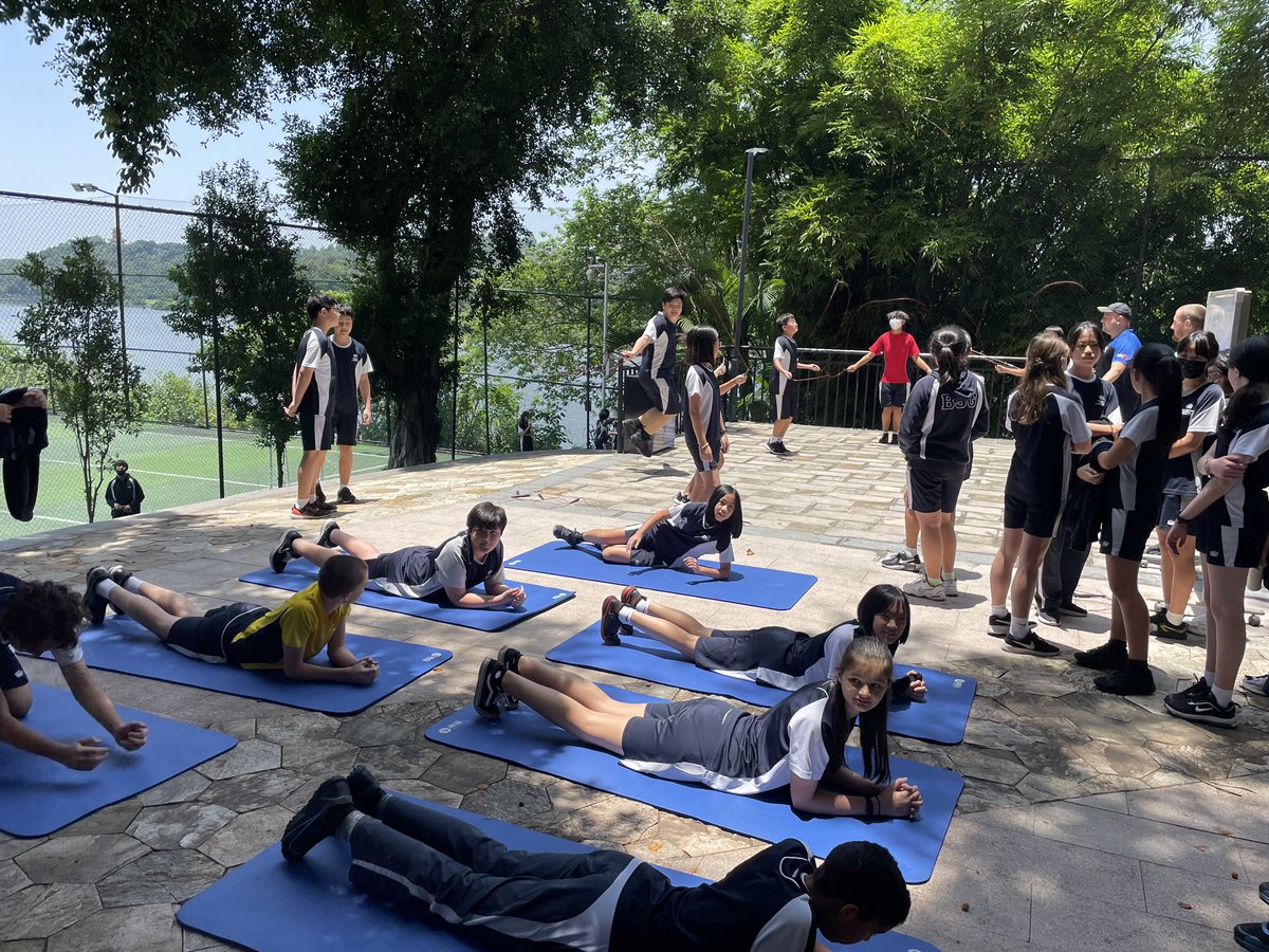 BSGNAE's tweet image. Wellbeing week at BSG “Beat the Keeper” with Mr Ali and “Abs Challenge” with Ms Heron.
The aim of the week is for students to participate in a range of activities that focus on physical and emotional wellbeing. #Wellbeing #wellness @NAEducation