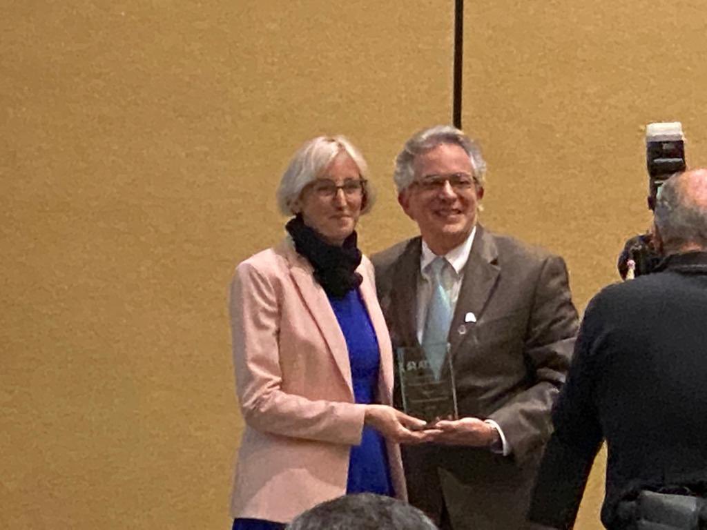 Mkg_Lehmann's tweet photo. A late but important tweet. Congratulations to my mentor @m_konigshoff for receiving the award for scientific accomplishments at #ATS2022. I cannot think of anyone more deserving than her. She is a great and generous scientist. https://t.co/SQLerO3Bnv