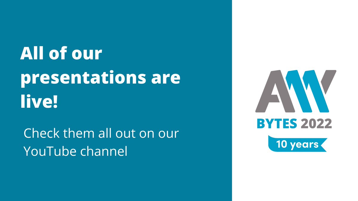 a11ybytes's tweet photo. A big thank you to all of our presenters who took part in this year's #A11yBytes! All 15 presentations are now available on our YouTube channel, and can be watched at any time - free and on demand. Playlist: https://t.co/PDBw9aD3RT #a11y #GAAD #GAAD2022 https://t.co/qpwGXgdBp3