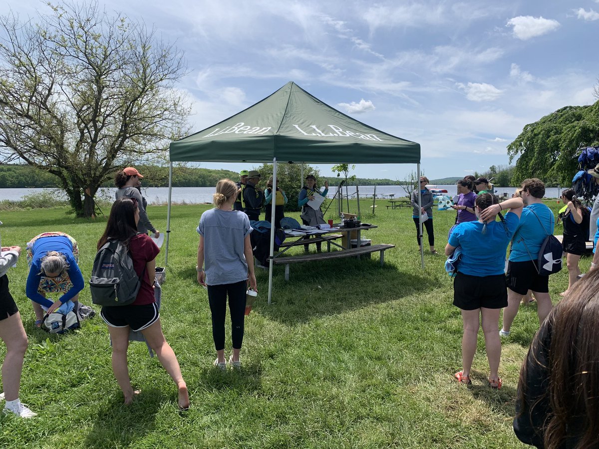 Thank you <a href="/LLBean/">L.L.Bean</a> for an incredible afternoon on Lake Nockamixon! Our teachers enjoyed an afternoon focused on wellness and water safety. A special thank you to @AngieRizzo2 a @lehighedu grad who led our outdoor courses today.  #BeanOutsider #NiceMatters