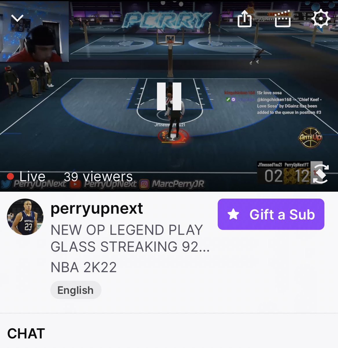 PerryUpNext's tweet image. ANOTHER W STREAM TODAY!! I LOVE AN ENJOY WHAT I DO CANT AFFORD TO MISS A DAY IM LOCKED IN!! APPRECIATE ALL THE LOVE AN SUPPORT!! GOD IS GOOD!! ❤️🙏🏾🙏🏾#perryupnext #TrustTheProcess