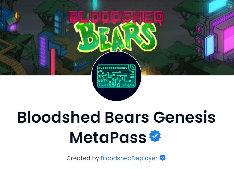 What's better than one blue check mark?

2 blue check marks!

Our Gen0 bears and Metapass collections are both verified on OpenSea.