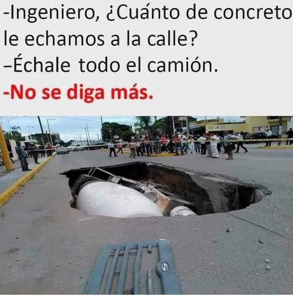 Aletse_04's tweet photo. Así los ingenieros de la 4t . Si son unos genios 😏 https://t.co/SvXCssonrl