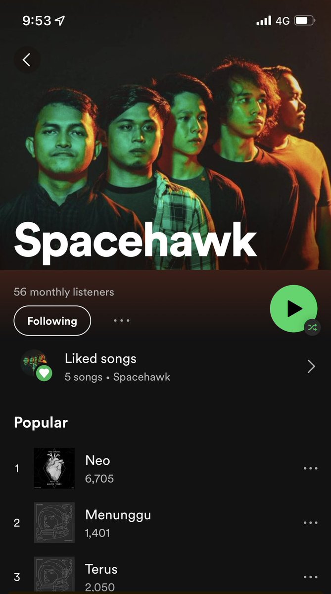 Aku tak boleh kata aku puas dgn apa yg aku dah buat. Tapi aku happy aku diberi peluang untuk main muzik. Apa jua jenis pun. Banyak aku belajar. 

Boleh cuba check out band2 ni <a href="/dwtry_my/">Dewataraya</a> <a href="/kabus46400/">Kabus</a> @SonOfAPoliceman <a href="/SpacehawkMY/">Spacehawk</a>