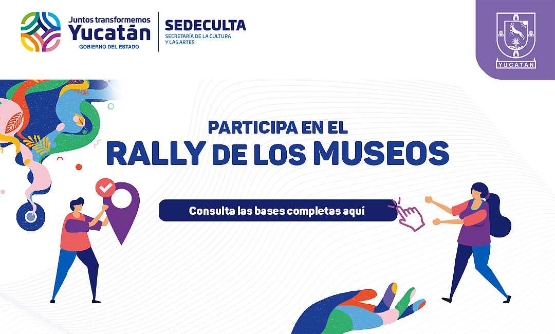SedecultaYuc's tweet photo. ¡Durante mayo participa en el #Rally de los Museos!
Conoce los nueve recintos de la #Redmy de manera divertida con este desafío y se parte del gran festejo del Día Internacional de los Museos.
Accede y descarga las instrucciones del #Rally
👉https://t.co/bSnC3kOEDX https://t.co/u8J0fLjZk2