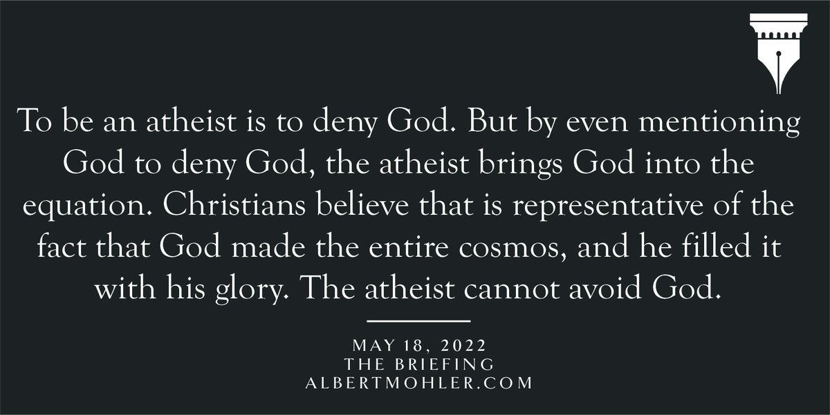 albertmohler's tweet photo. From today's edition of #TheBriefing. Listen here: https://t.co/3aRSj0mbXj https://t.co/t60LDD1bJy