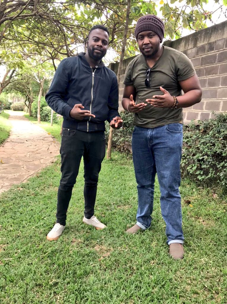 VybezRadioKE's tweet photo. Good morning early birds 🤩🤩
We are throwing it back today. Catch the vybez with @KevMatara and @alvindubb .
What is your request?
@ItsKwambox 
#KwamboxandKev https://t.co/HdwqrqhHkC