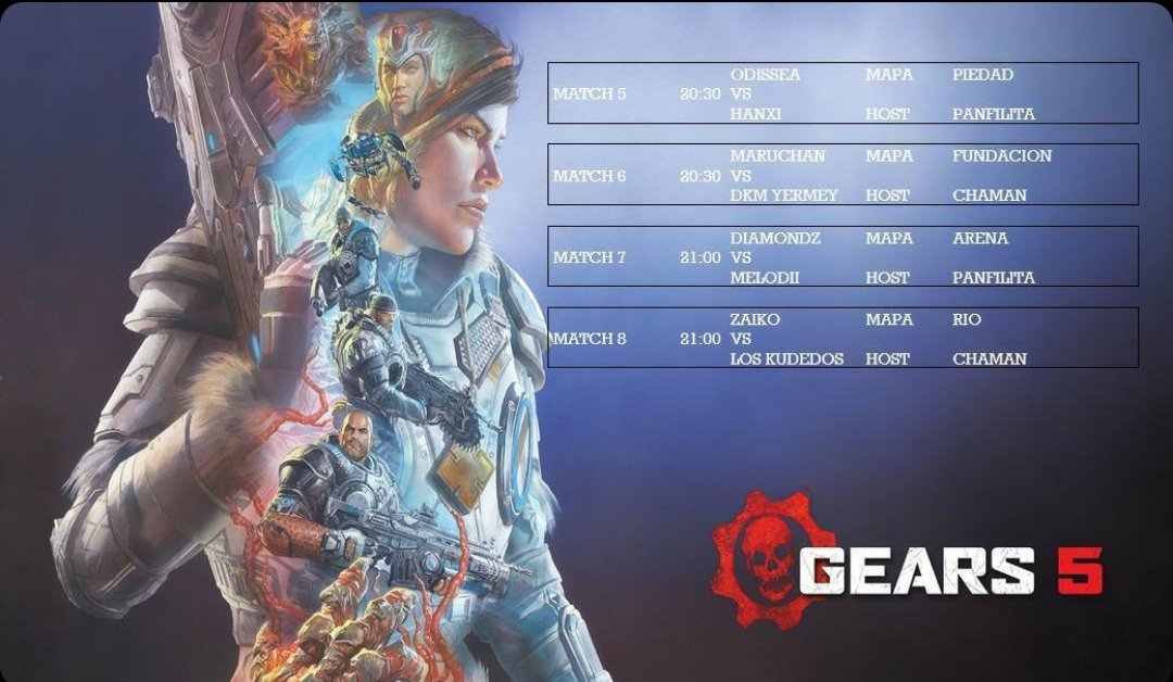 ¡Aquí están los horarios, VS, mapas y quien será el host de cada match! 😎Éxito a todos los participantes🔥... ⚠️¡Durante mi transmisión estaremos dando recompensas a los espectadores! ⚠️ Dudas DM a <a href="/ChamanNahual/">Chaman</a> o conmigo.
RT/❤