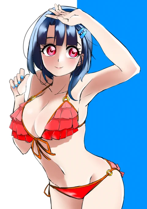 古めの水着高雄 