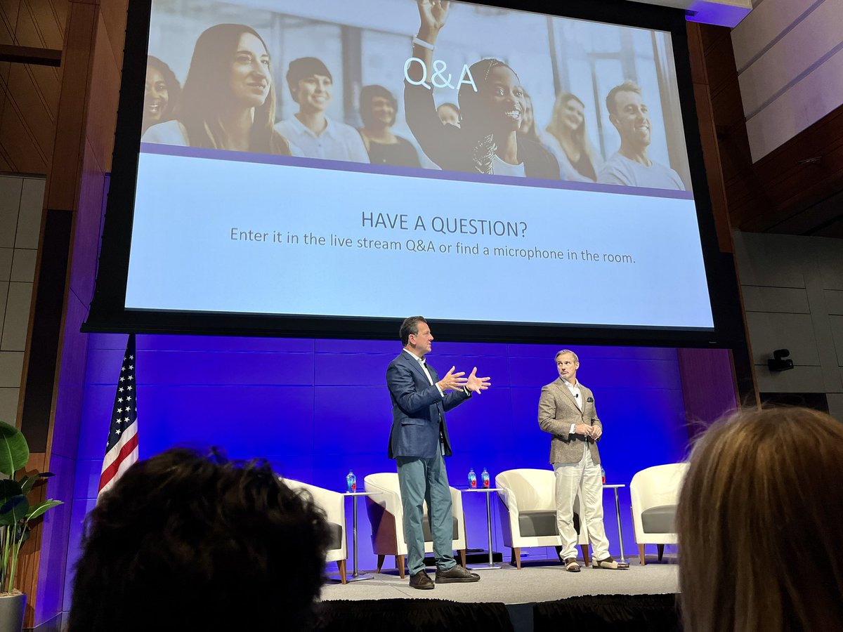 Thrilled to see so many familiar and new faces at today’s Employee Town Hall. Grateful for the conversation and the opportunity to share my optimism and confidence in Northwestern Mutual’s bright future.
