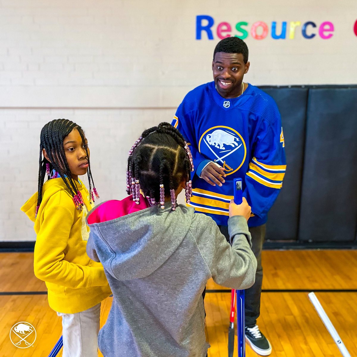Sabremetrix's tweet photo. Malcolm Subban played in 4 games for the Sabres and has been injured since January

The amount of love he has shown for the Buffalo community in that time is remarkable https://t.co/AE07DzH73v