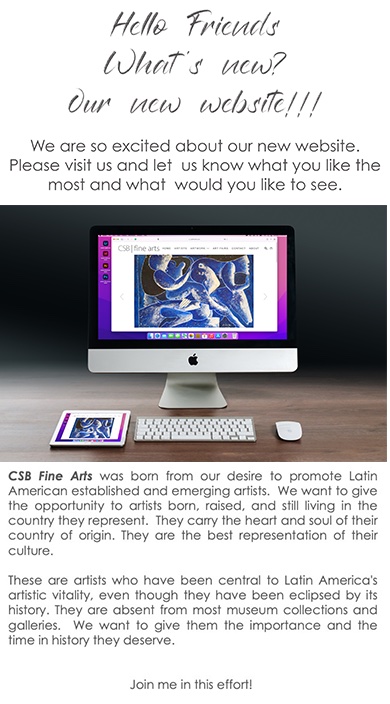CSBFineArts's tweet photo. What's happening? #art #artcollectors #latinamericanart #LatinAmerican https://t.co/Oyb2Oyibn4