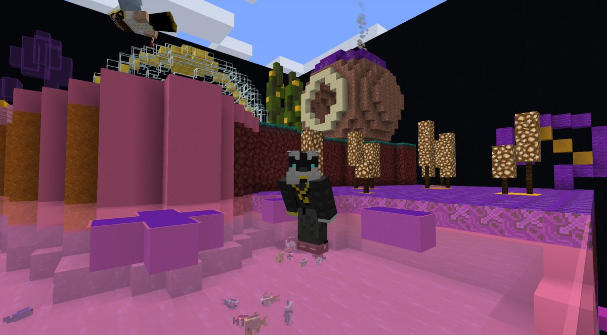 DigbySharples's tweet image. Out snapping selfies in these new awesome copy a plot comp and ran into a few others out doing the same. im a big fan if @failedend (missfuchsia) full like land sectioned view @theupliftworld #NFTCommunity   #Minecraft #Metaverse #nftmetaverse #GKiD 1u.rw.wam