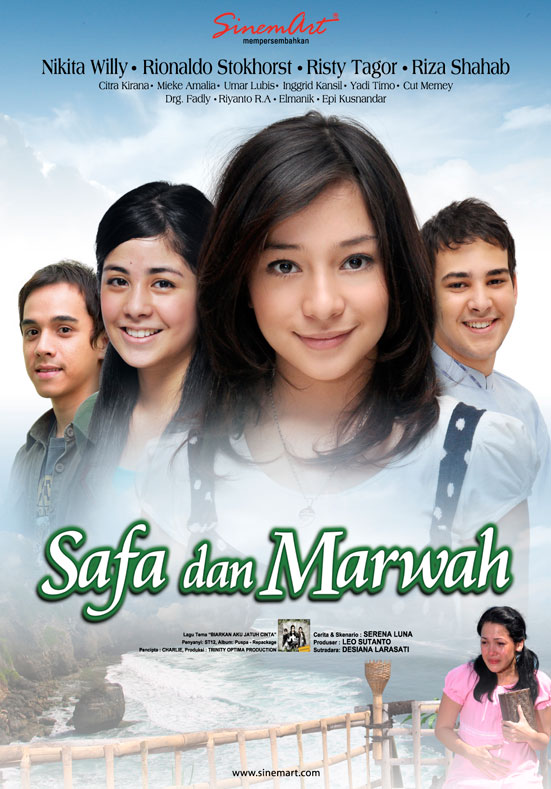 Nikita Willy dan Risty Tagor sebagai Safa dan Marwah. Gatau ceritanya soal apa. Tapi banyak yang upload bajakannya di YouTube.