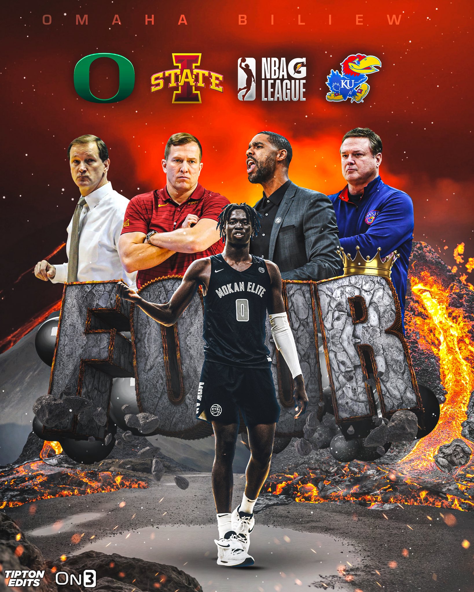 Joe Tipton on Twitter "2023 fivestar Omaha Biliew is down to four