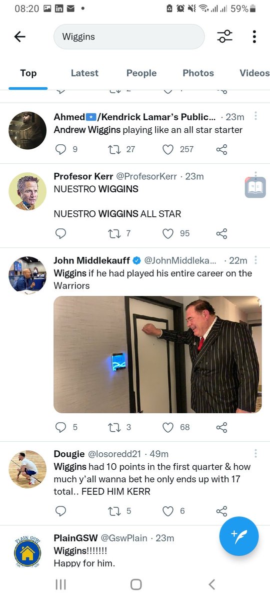 Mariyaifaa's tweet image. @22wiggins playing like an all star starter.
#WithYou #wigging