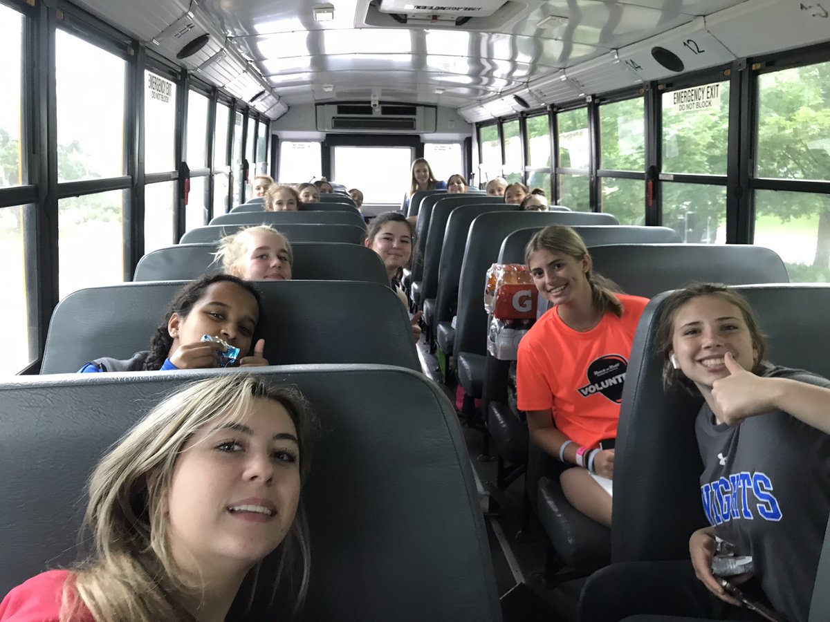 DJOSoftball's tweet photo. Away we go! On the road to take on Paul the VI at the Dinwiddie Sportsplex 1pm Thursday. Its the semi-final for the @GO_VISAA State Championship! Let’s go pups! Its Knight Time!! #GEFT @DJOathletics 🔥💙🔥 https://t.co/MWiaqCpXak