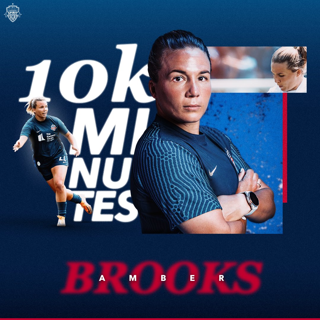 22 in the program, 10,000 in the books.

<a href="/abrooks22/">Amber Wisner (Brooks)</a> joins the 10K minute club where her <a href="/NWSL/">National Women’s Soccer League</a> career began!