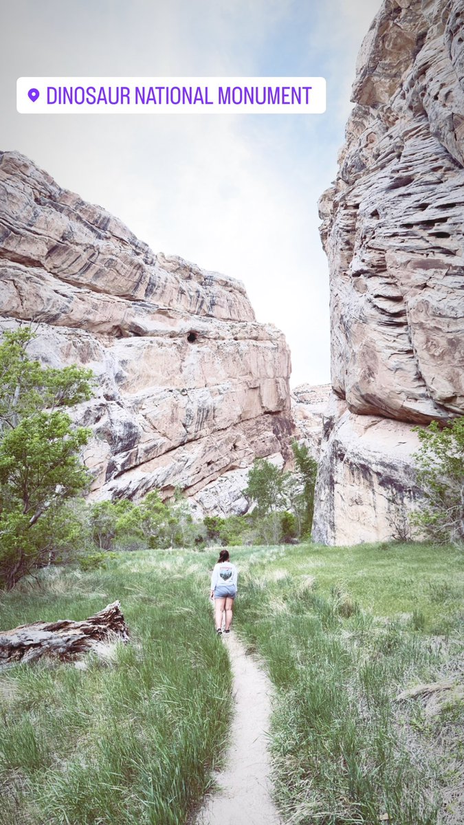 CwFulton's tweet photo. Great day at @DinosaurNPS https://t.co/KTYxdzau8u