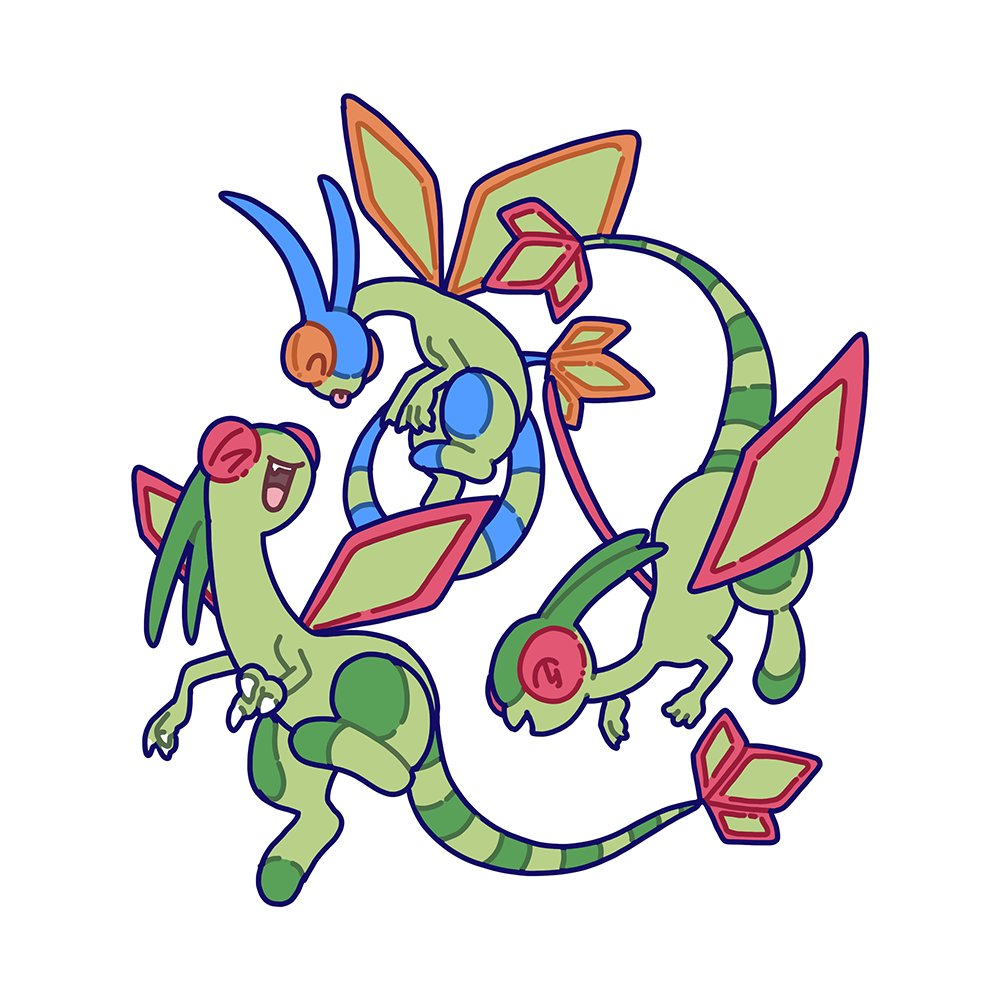 「flygon 」|Rosie (in 🇯🇵)のイラスト