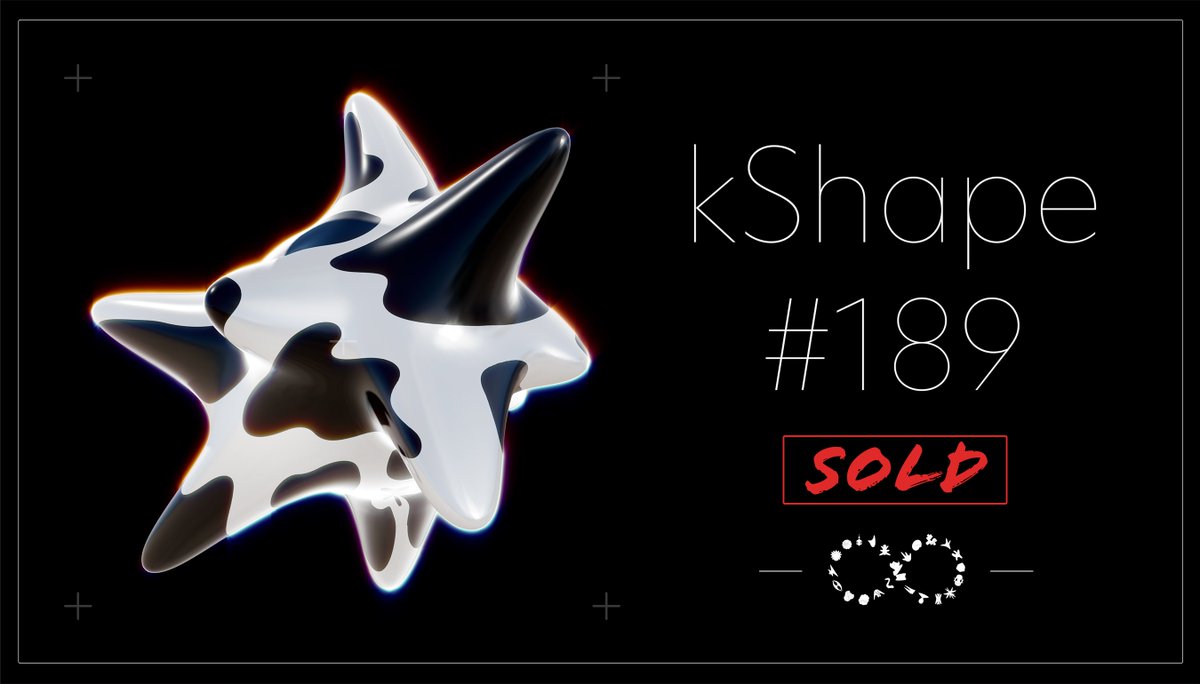 thank you so much to <a href="/Moorelulz/">Kreemed</a> for picking up <a href="/kShapeNFT/">kShape</a> #189! 🥰❤️

so glad this dope space cow is in your collection! :D
🟥🔵🟨