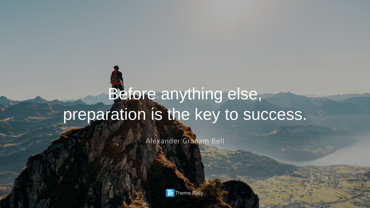 themerally's tweet photo. “Before anything else, preparation is the key to success.”
--Alexander Graham Bell--

#quote #quotes #Alexander https://t.co/OHwWWJMT5z