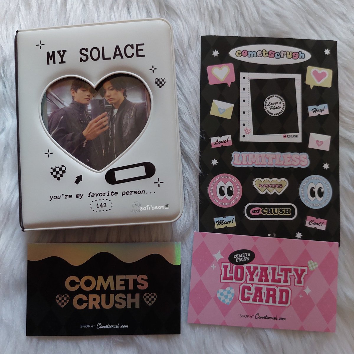 sofibean_'s tweet photo. β #sofibean_mails #COMETfeedbacks
finally a collbook haver π₯° tysm @cometscrush for this! aaaahhh worth the wait talaga. Ang pretty π https://t.co/GxJPh5ujhX