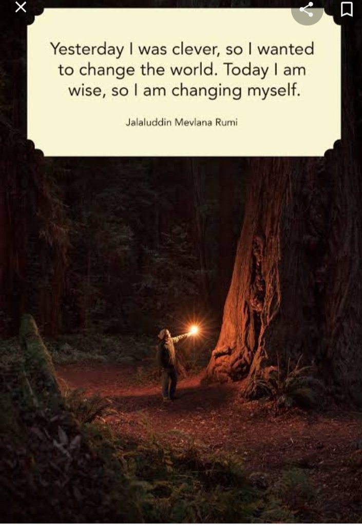 cesarcaubalejo's tweet photo. I realized I cannot change the world nor my country, nor my community and not even my family. The one that I can change which is in my control is myself. https://t.co/2w8Axew5qT