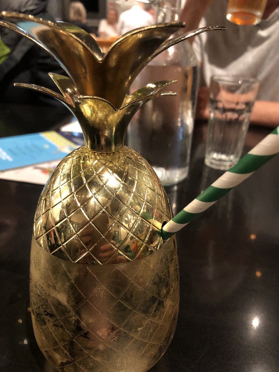 LMcColl_01's tweet photo. As a very rare drinker, proud to state I started my Drinks with โฆ@SandeChinโฉ a couple days early. Flashiest mid-week Pina Colada ever!๐ฅ๐น#onepotscreamer https://t.co/21RJRolGxb