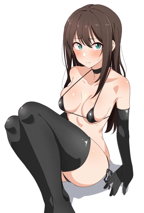 夜なべして描いた渋谷凛さんです 
