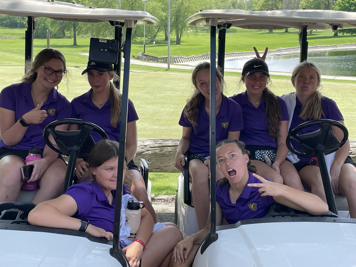 JCSD_Golf's tweet photo. Dragons placed 4th of 9 teams in Regionals on 5/18 @golfwillowcreek. Low V Dragons- Nanke (Ind. 8th), Sires, Whited &amp; Heyer. Thanks to @ValleyGirlsGolf for hosting &amp; @golfwillowcreek for having us! Dragons finish the season shooting their low, 18 hole team score! 🐉⛳️ https://t.co/G3AtG7OKBe