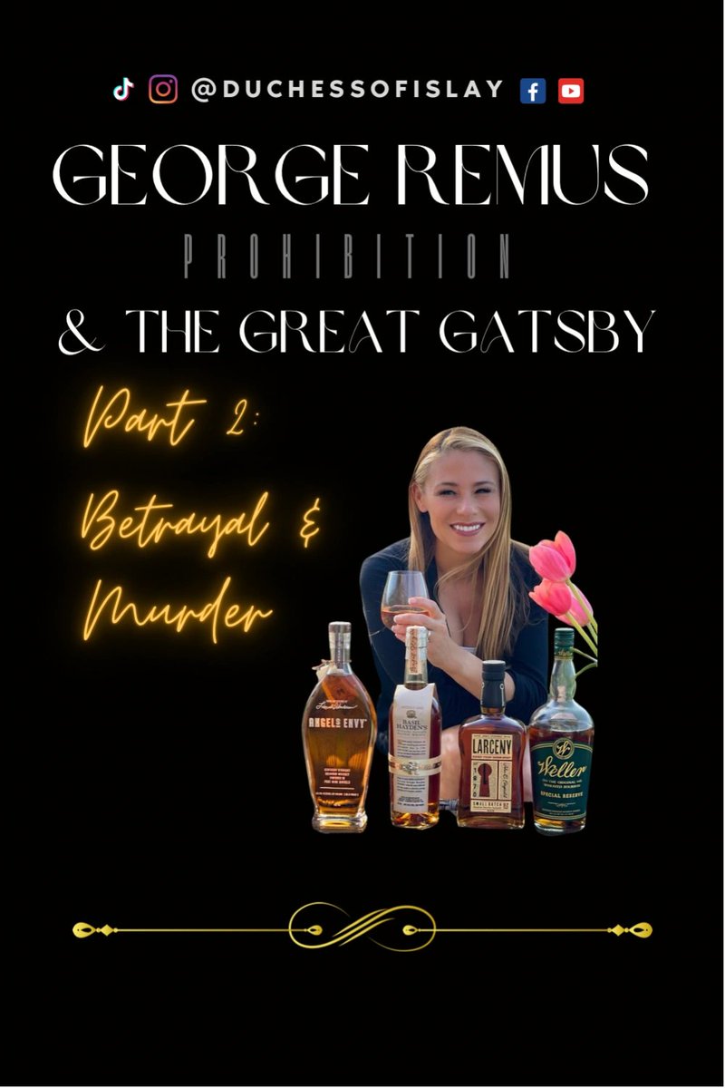 DuchessofIslay's tweet image. The George Remus Finale
Learn about George Remus, betrayal, and murder, during this nearly extinct chapter in prohibition history. 

duchessofislay.com/the-whisky/f/g…