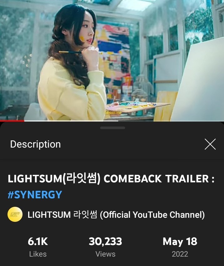 LIGHTSUMYTData's tweet photo. LIGHTSUM's Comeback Trailer : #SYNERGY has surpassed 30K views and 6.1K likes on YouTube! 💛

🔗https://t.co/a2SjESI4ee

#LIGHTSUM #라잇썸
#Into_The_Light #ALIVE @CUBE_LIGHTSUM https://t.co/xxQwqDj3xe