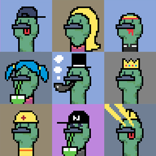 좀비바이러스에 감염된 오리들🦆
Ducks infected with zombie viruses🦆
.
klayduck.xyz
#pixelart #NFT #NFTs #NFTColection #NFTCommunity #NFTCollector #NFTGiveaway #NFTartist #nftart