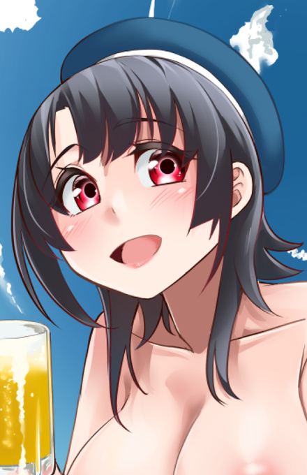 skebでNSFWの高雄と摩耶を納品しました_( _`ω、)_ 