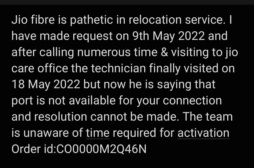 kedarthecool's tweet photo. @reliancejio @JioCare https://t.co/69LIe8utv2