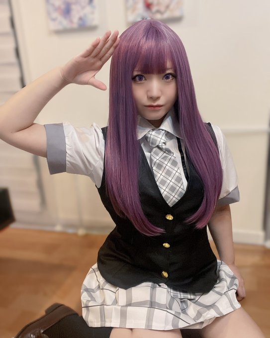 サー！イエッサー！リゼちゃんロングVerご注文はうさぎですか？天々座理世／リゼcosplay コスプレ#ごちうさ #go