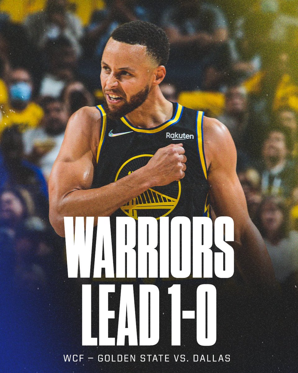 SportsCenter's tweet photo. Game 1 of the WCF goes to Golden State 😤 https://t.co/hpvZxqnjOB
