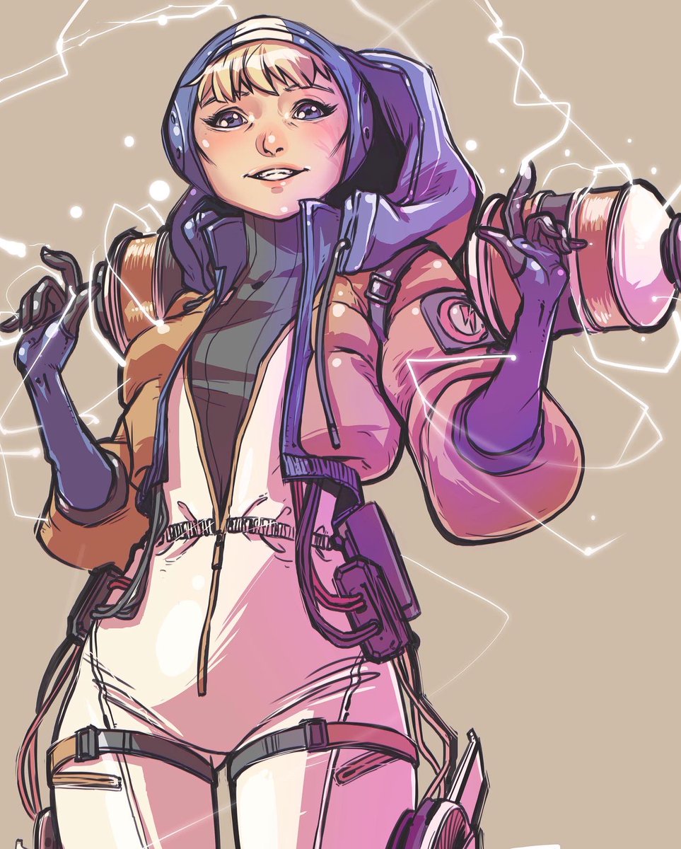 NoiSackda's tweet photo. Going through some old art and I really love this piece. #ApexLegends #WatsonApex I really love her character design. Kudos to the designer 🙌 #RespawnEntertainment #digitalart #anime #gameart https://t.co/PrMEQGeMEf