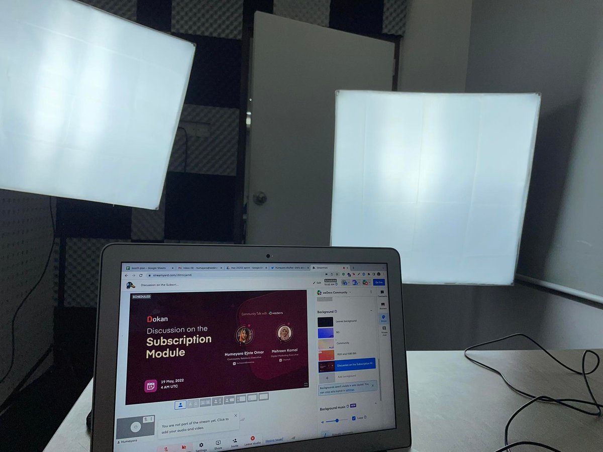 weDevs_Show's tweet photo. 30 mins to go !! 
Catch us live soon here  👉👉 https://t.co/MTPoBIJVmM .  . https://t.co/Owo5LYZLqD
