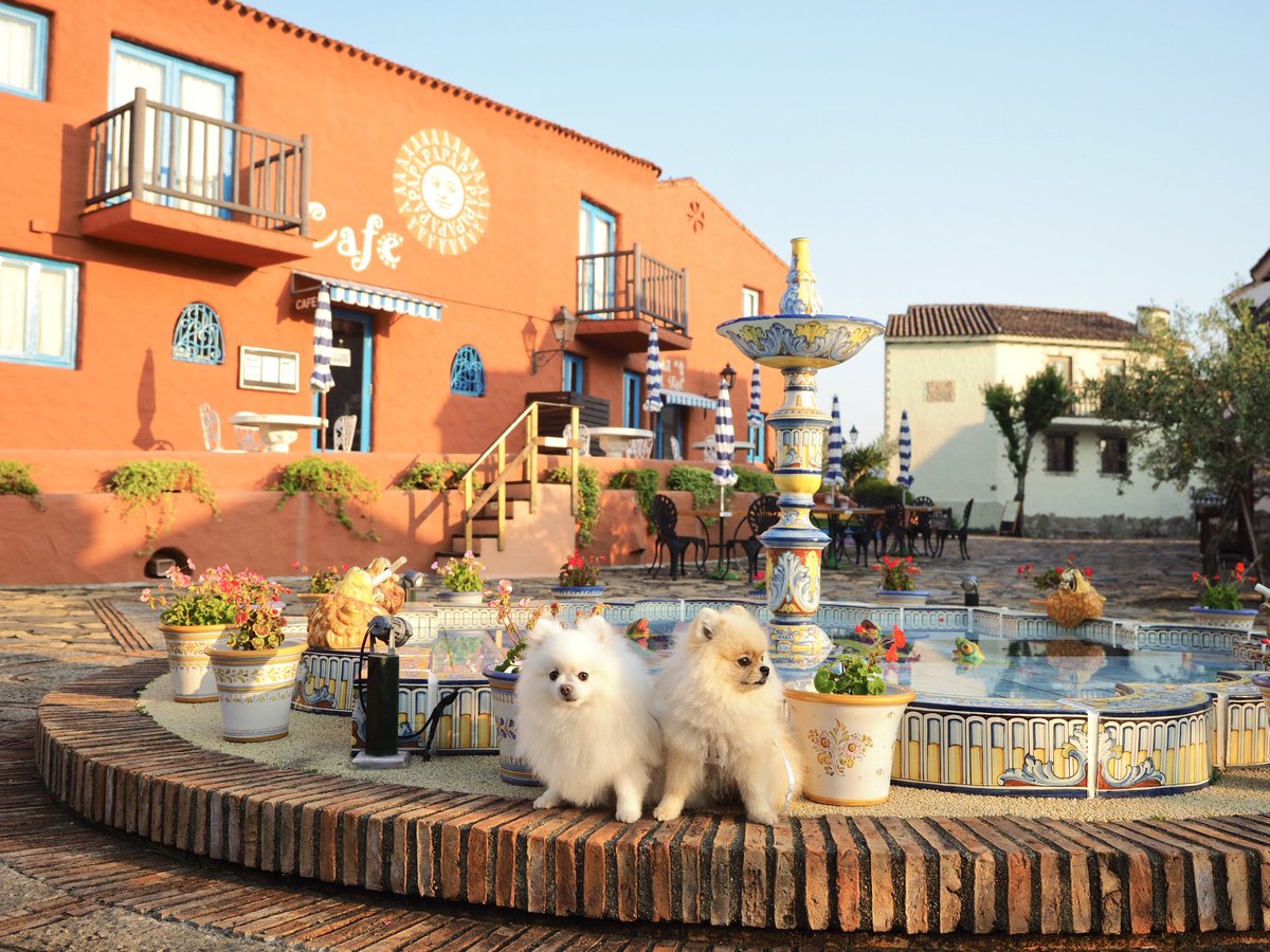 伊勢地中海村♥お天気にも恵まれて異国の雰囲気も味わえて😊👍🏻