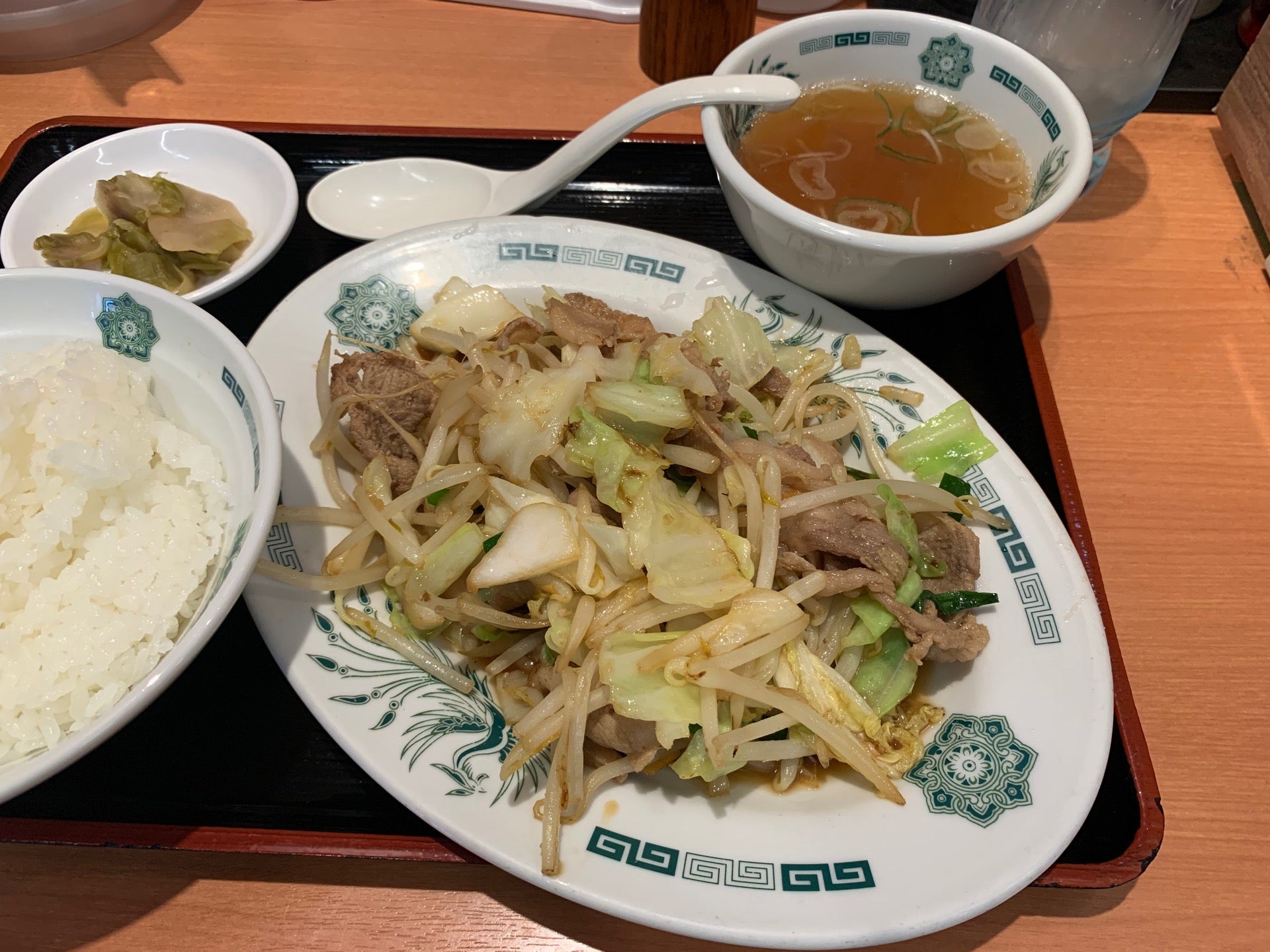 接続詞(Conjunction) on Twitter: "肉 #野菜炒め定食 #ご飯 小盛(¥150) - 本日の #500円 #ワンコイン