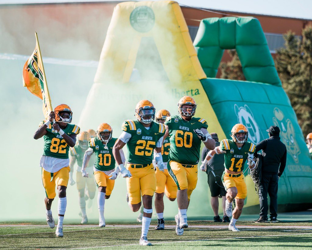 jackhhdumont's tweet photo. After a great conversation with @UACoachMorris I am proud to announce that I have received my first @USPORTSca offer from the University of Alberta! @UABearsFootball 
Forever grateful for this opportunity! https://t.co/fLvlIkoUsw