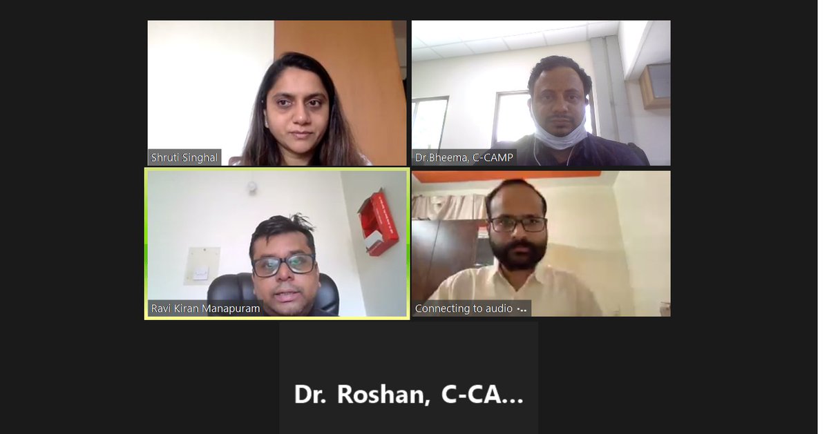CCAMP_India's tweet photo. Another exciting #MeetTheInvestors pitching session by CCAMP @BIRAC_2012 #BREC program

Selected startups in domains spanning #Agri #Animalhealth #Medicaldevices #Diagnostics #AMR #CleanEnergy pitched to investors over 18 one-on-one meetings

Look out for the next one
@Taslimarif https://t.co/Jwx6L4Mnk4