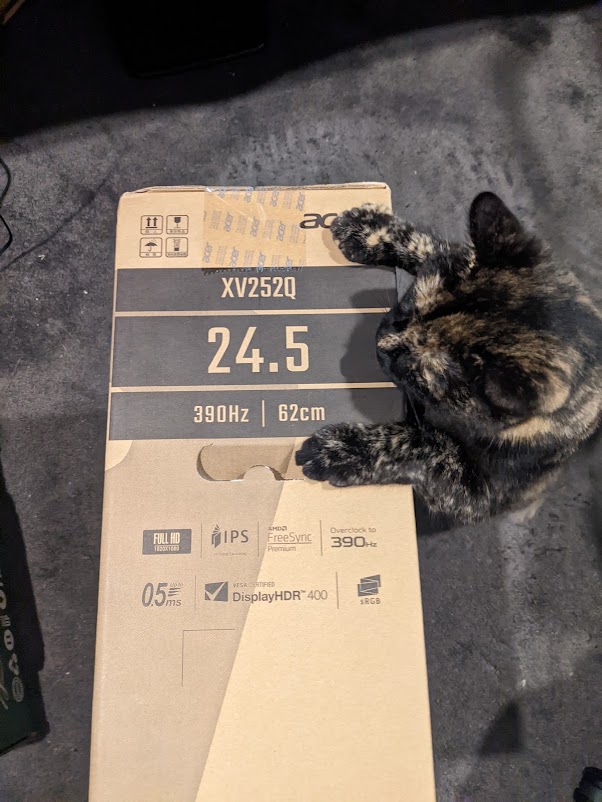 Cuffuffles's tweet image. for all those games I can run at 390fps...

why am I like this