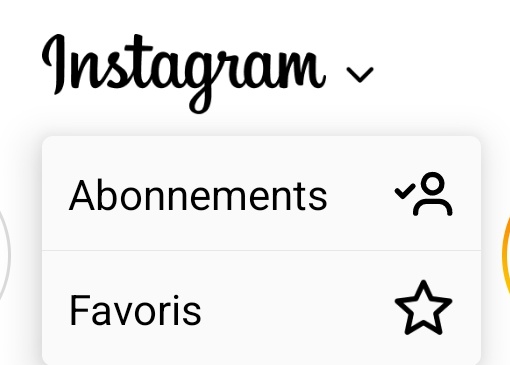 nxctali's tweet image. Le saviez-vous ? En haut à gauche de votre accueil Instagram il y a ce petit onglet "Abonnements" bien caché : il mène vers les publications des comptes que vous suivez UNIQUEMENT, sans publicités 💫