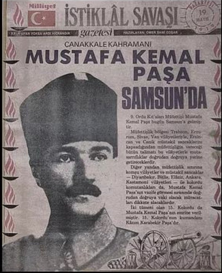 19 Mayıs Atatürk'ü Anma Gençlik ve Spor Bayramımız kutlu olsun. Cumhuriyetin ve modern Türkine'nin değerlerini savunmaya devam edeceğimi beyan ederim.