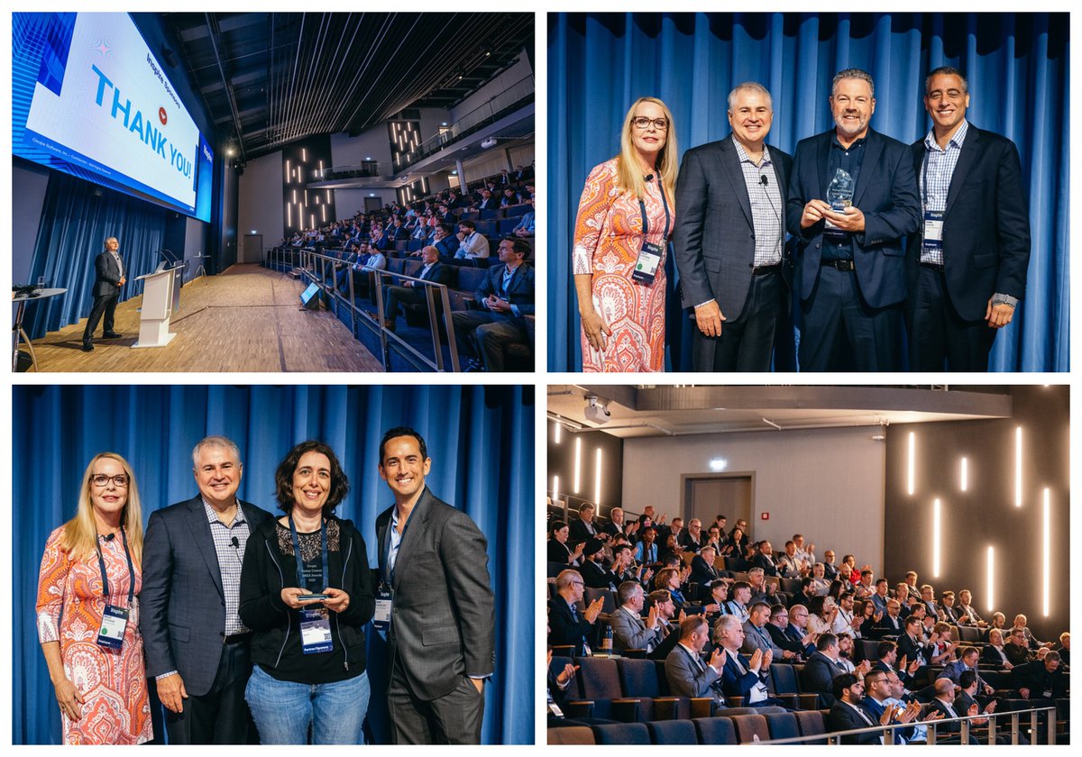 Coupa's tweet photo. A successful partner day at #CoupaInspire! Thank you to our amazing partners. #powerofspend #sallystephens #rogergoulard #ralucalarkin https://t.co/p9zIvWo3gU