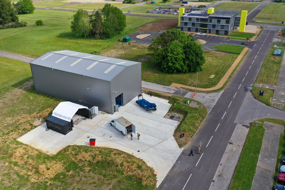 A view of the Defence BattleLabs in Dorset, which has officially been opened